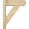 Ekena Millwork Traditional Rough Sawn Craftsman Outlooker, Douglas Fir, 6"W x 18"D x 22"H OUT06X18X22TRA04RDF - alternate 2